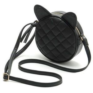 ASOS Cat quilted black crossbody
